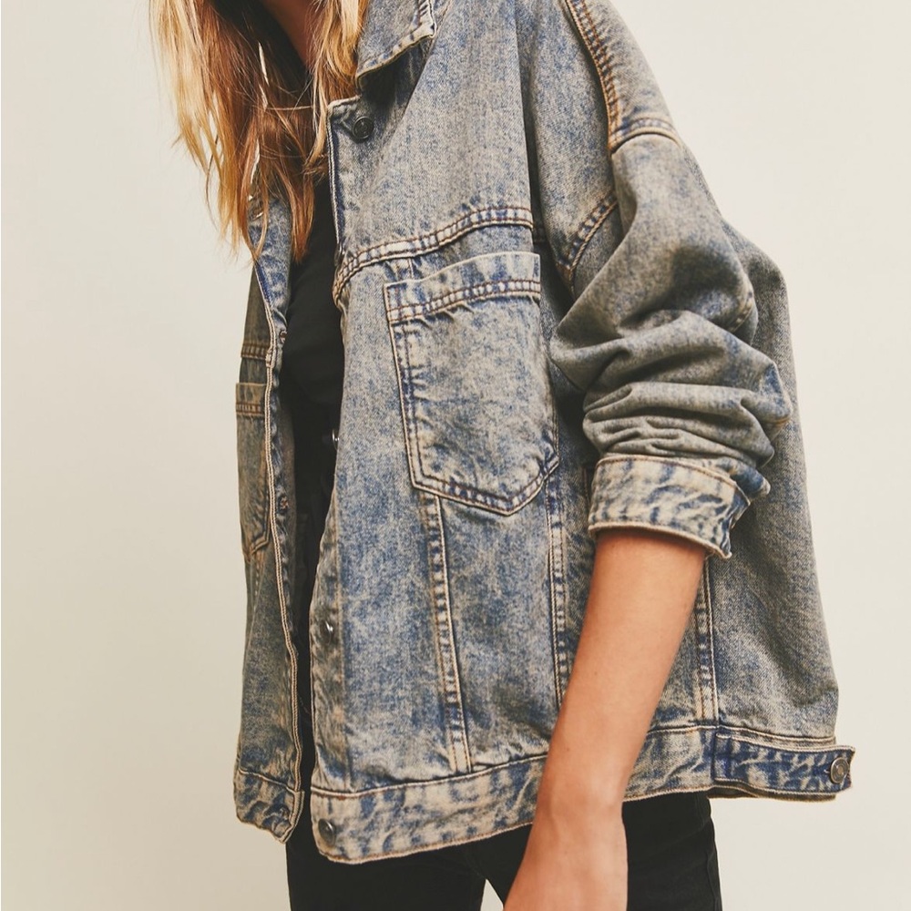 We The Free Opal Swing denim jacket - Picture 2 of 11